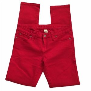 NWOT RED SKINNY JEAN SIZE 9
